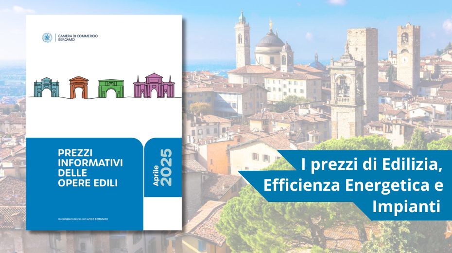 Il Nuovo Listino Opere Edili Bergamo aprile 2025